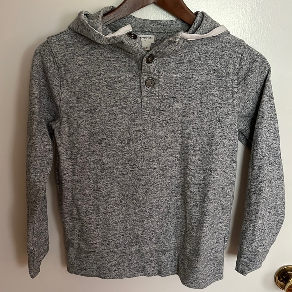 Heather gray pullover